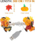 118In Halloween Indoor Led String Lights Copper Wire Fall Decorative Lights for Bedroom Party Autumn Thanksgiving