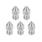 uxcell 5pcs 3D Printer Nozzle Stainless Steel MK8 Nozzle M6 for 1.75mm 3D Printer (0.2mm, 0.4mm, 0.6mm, 0.8mm, 1mm)