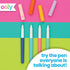 Ooly Fab Fountain Pen Pack of 4, Black Ink Pens with Refillable Ink Cartridges, Fine Tip for Calligraphy Drawing