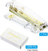 PATIKIL Acrylic Stapler Set - Portable Stylish Manual Desktop Stapler with 2000 Pcs 24/6 Staples for Office