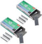 Dwuww 2Pcs for Staples Mini Metal 1000Pcs/Lot No.10-1M Stationary No.10 Binding Stapler Office