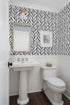 Wudnaye Black and White Peel and Stick Wallpaper, Leaf Contact Paper 17.7 inch × 78.7 inch, Self Adhesive Decorative