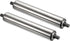 PATIKIL Conveyor Roller - 1.5" Diameter, 8" Length, 2 Pack Stainless Steel Gravity Transmission Replacement Part,
