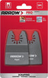 Arrow OSCSVP-2 High Carbon Steel Oscillating Tool Scraping Blades for Vinyl Flooring, 2-Pack