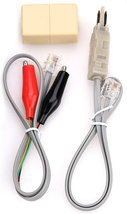 Telecom Check Telephone Line Survey Machine CHINO-E C019 Tester with Alligator Clip Set