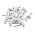 Little Buffer Wheels Buffing and Polishing Wheel for Rotary Drill Tools, White, 3mm Mandrel (20 Pieces)