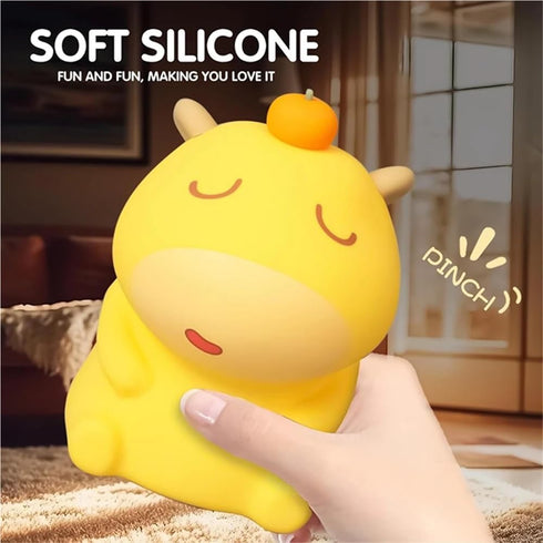 OFAPLFKUR Capybara Night Light - Silicone USB Cute Baby Nightlight,Nursery Decor for Home Bedroom Birthday Dorm Easter