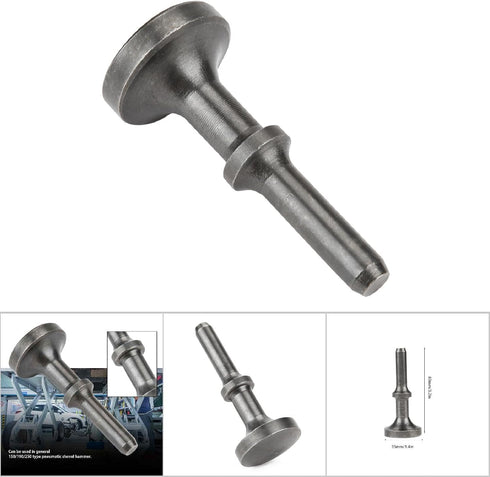 Pneumatic Air Hammer Bit, Chrome Molybdenum Steel Extended Length Impact Tool for Automotive Industry (80mm)