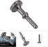 Pneumatic Air Hammer Bit, Chrome Molybdenum Steel Extended Length Impact Tool for Automotive Industry (80mm)