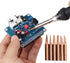Yakamoz 12Pcs Soldering Tips Kit 900M Lead-Free Copper Solder Iron Tip Replacement Accessories for Solder Station
