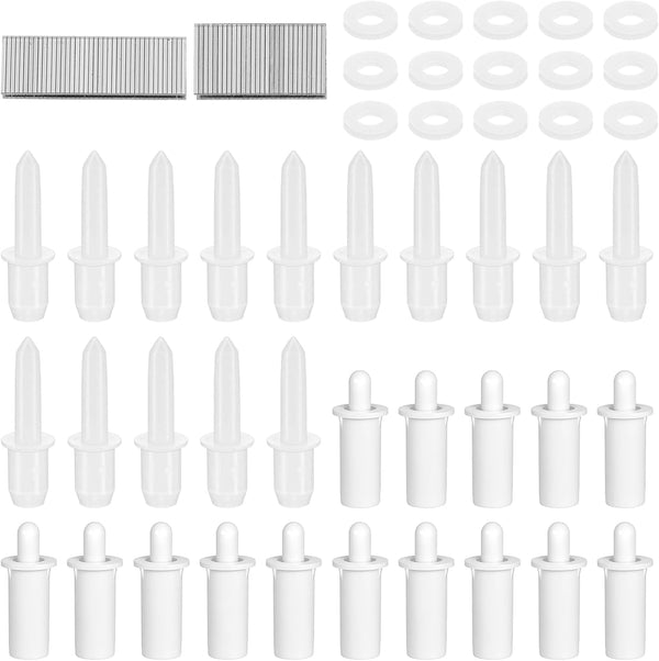 XLIUAX 125 Pcs Shutter Repair Kit, Plantation Shutters Fixing Windows Louver Kits Plantation