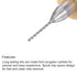 uxcell Micro PCB Drill Bit Set, 1/8" Shank, 0.55mm Solid Tungsten Carbide, 10pcs for CNC Engraving