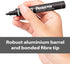 Pentel N50 Permanent Marker, Bullet Tip, 1.5-2mm Line, Black, Pack of 12