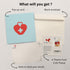 CUTE POPUP Medical Thank You Card with Superhero Heart Design, Premium Handmade Gift for Nurse, Doctor, Healthcare
