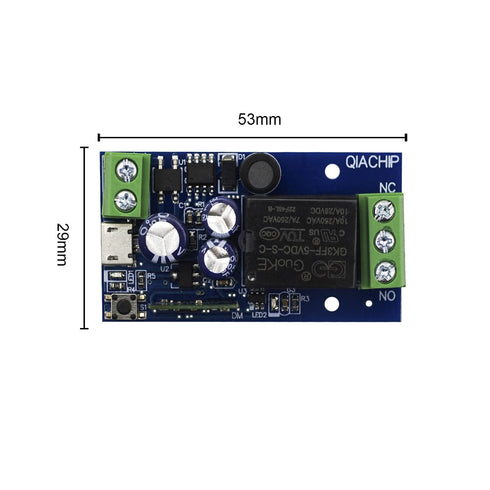Ewelink WiFi Wireless Smart Relay Module, USB 5v/12v/24v/48v Remote ON Off Power Switch for Access Control