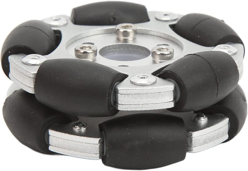 Mrisata 60mm 60mm 360 Robot Omni Directional Wheel Robot Omni Wheel Replacement Aluminium Alloy Robot Omni Wheel Robot