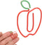 Cute Paper Clips, 100 Pack Decorative Fruit Shape Paperclips, Rust Proof for Document Organizing