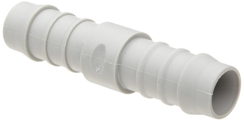 Tefen 12255610083 Nylon 66 Hose Fitting, Coupling, Gray, 5/8" x 1/2" Hose ID