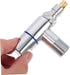DOITOOL 2pcs Manual Washing Machine Faucet, Mini Toilet Accessories, Water Spigot Bathroom Angle Stop Valves