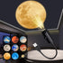 RZJSKJZM Planet Moon Projector Shooting,Romantic LED Small Night Light Bedroom Atmosphere Projection DecorationStar
