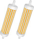 R7S LED Bulb 118mm 120V 150W T3 J Type Halogen Bulb Equivalent,Long