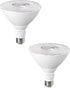 EDISHINE PAR38 LED Outdoor Flood Light Bulb, 2 Pack, 18W (120W Equivalent), Dimmable, Waterproof, E26 Base, 5000K