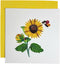 Handcrafted Quilling Sunflower Greeting Card for Mother's Day, Father's Day, Birthday, Anniversary,