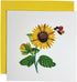 Handcrafted Quilling Sunflower Greeting Card for Mother's Day, Father's Day, Birthday, Anniversary,