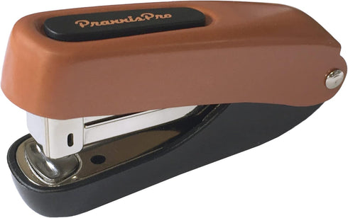 Praxxis Pro Office Supplies - Aria-Plus Half-Strip Mini Stapler, Durable, Compact, Colorful for Office & Travel