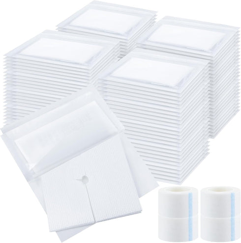 Timgle 200 Pcs 2" x 2" Split Gauze Pads 6 Ply Split