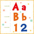 Tenare 134 Pieces 5 Inch Bulletin Board Letters for Classroom Alphabet Numbers Letters Combo Set Letter Cutouts for Bulletin Board Display Home School Classroom Decor(Rainbow Style) by Tenare