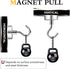 TRYMAG 60Pcs Heavy Duty Magnetic Hooks, 28Lbs+ Small Hooks for Cruise Cabins, Extra Strong for Hanging
