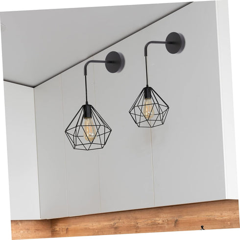 1 Set Elbow Wrought Wall Light Pole Adjustable Swing Arm Wall Sconce for Living Room Bedroom and Office Industrial Lamp