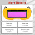 Auto Darkening Welding Glasses with Adjustable Shade, Safety Goggles for TIG MIG MMA Plasma