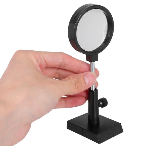 6pcs Set Didiseaon Optical Experiment Kit for Science Classroom Physics Teaching Including Plane Mirror, Convex