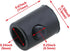 HJGarden 50PCS 2-6.5mm Black Dining Room Pendant Lamp Lock Plastic Power Cord Clip Lighting Fixture Repair Part Wiring