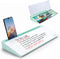 TSJ OFFICE Desktop Whiteboard Dry-Erase Board, Computer Keyboard Stand with Drawer, Desk Organizer for Office