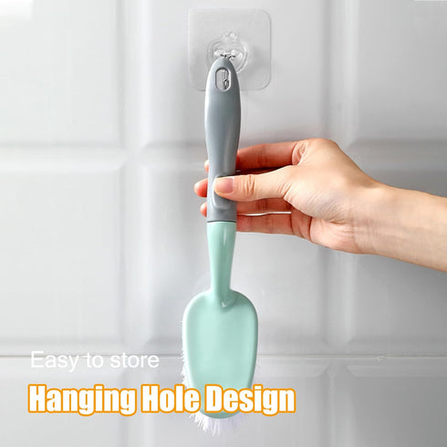 Scrub Brush, Cleaning Brush Bristles with Ergonomic Handle Cleaning Shover Scrubber Handheld Cleaning Brushes