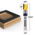 Set 2 3/8-Inch 1/4-Inch 14221q YONICO Router Bits Pattern Bit Flush Trim Bit Diameter Shank