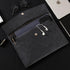 VANRA File Folder Organizer - 1 Piece PU Leather File Jackets - Document Holder for A4 Letter Size Paper - Black