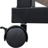 31.49 15.74 27.16-37.79 Mobile Side Table, Mobile Laptop Desk Cart, Adjustable Over Bed Table with Wheels for Sofa