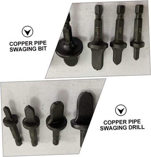 5pcs Copper Expander Black Hose Piping Kit - Specialty Tools for Air Conditioner Copper Tube Expander