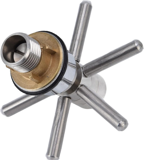 Pitcher Rinser Replacement, Kitchen Sink Glass Rinser, Stainless Steel Cup Washing Machine Automatic Rinser Pitcher