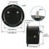 Baomain DC 50V Round Voltmeter: Voltage Meter 65C5 Gauge Analog Panel Class 2.5 CE