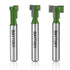 BAYTORY 3Pcs Keyhole Router Bits Set, 1/4" Shank Router Keyhole Bit Set