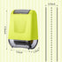 Teling 3 Pcs Dashed Handwriting Line Practice Roller Stamp Self Inking Line Rolling Stamps Teacher Stamp Sentence Strips Handwriting Practice for Kid Teacher Classroom Office (Green)