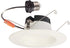 Westinghouse 5141100 11 Watt Recessed LED Downlight, 80 Watt Equivalent, Dimmable, ENERGY STAR, Medium Base, White Trim