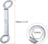 Track Spikes Wrench Dual Interface Aluminum Non-Slip Shoes Adjustment Tool for M5 Soccer Shoes, Silver Tone by HARFINGTON