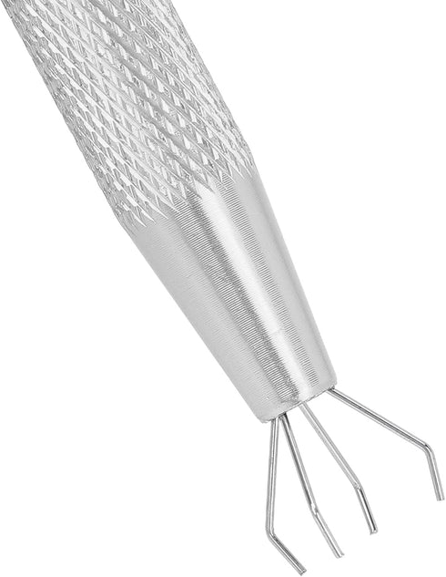 Stainless Steel 4-Claw Pick Up Tool, 4 Claws for Small Parts Pickup, Jewelry Making Accessory or Nails Clamping