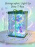 Aladdinas LED Dinosaur T-Rex Night Light, Holographic Iridescent Design, Nursery Decor Display Box with Ribbon (T-REX